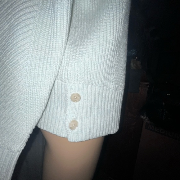 31. NWT Ann Taylor Sweater Mint Green Knit Sz Petite Large - Picture 2 of 7